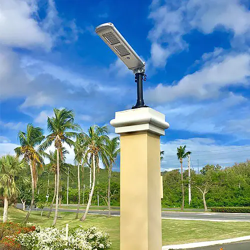 Tunto 40w all in one solar street light series for parking lot