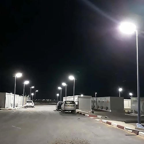 warm solar powered street lights integrated Tunto company
