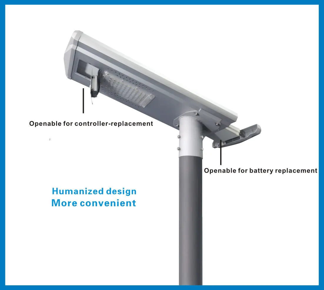 30w solar led street light personalized for road
