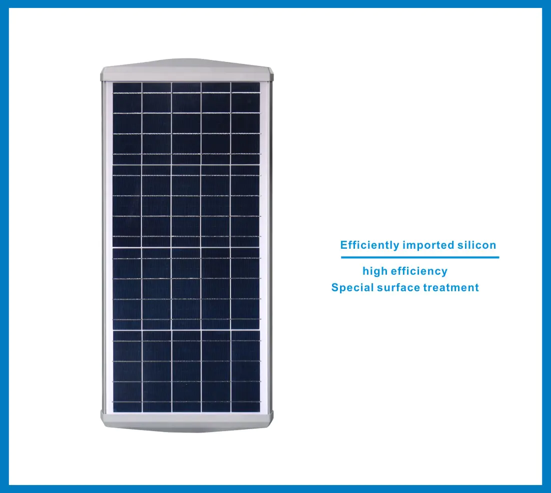 60w solar powered street lights supplier for plaza