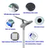 intelligent lamp solar powered street lights integrated Tunto