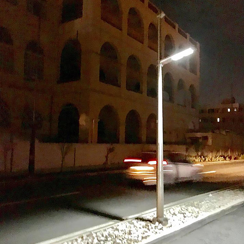 Solar powered outside lights in USA