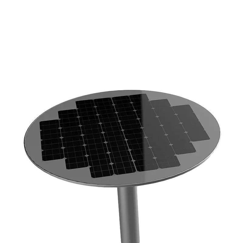 New 20W Solar round street light with remote—T2-J20