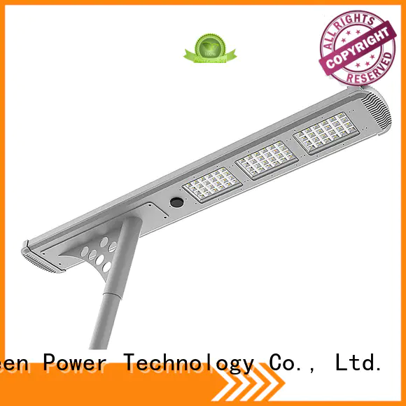4000lm all in one solar street light supplier for plaza