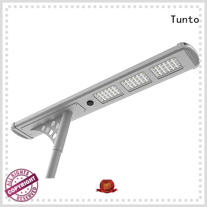 Quality Tunto Brand integrated solar led street light lamp powered