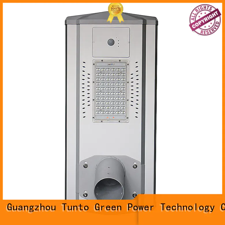 Tunto cool integrated solar street light wholesale for outdoor