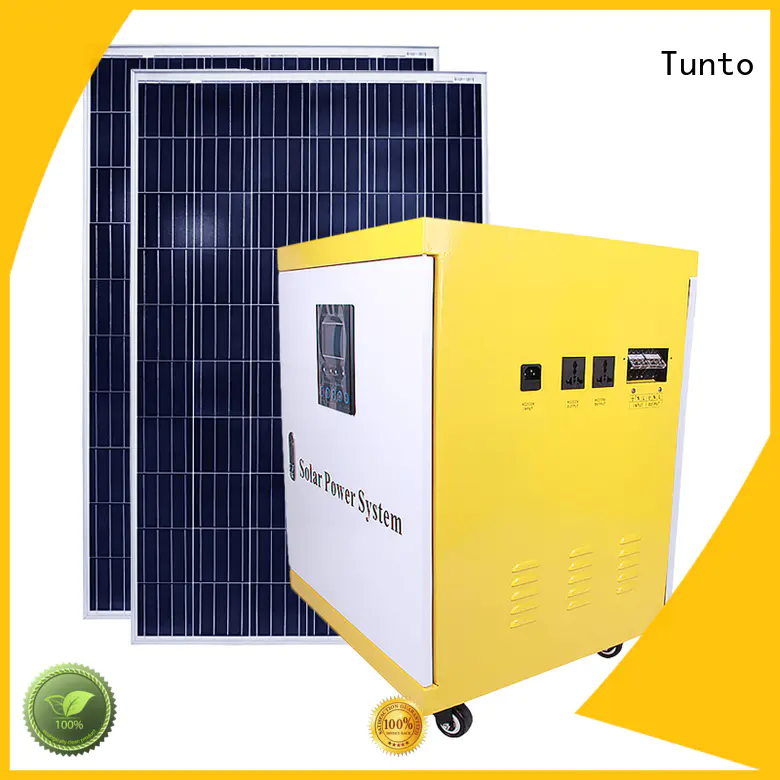 Tunto monocrystalline solar panel customized for outdoor