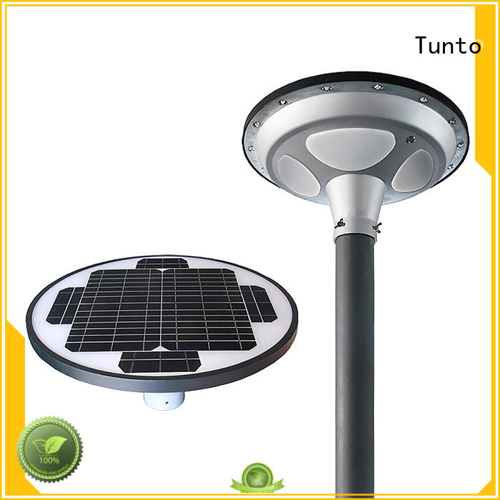 Tunto Brand material led custom solar plaza light