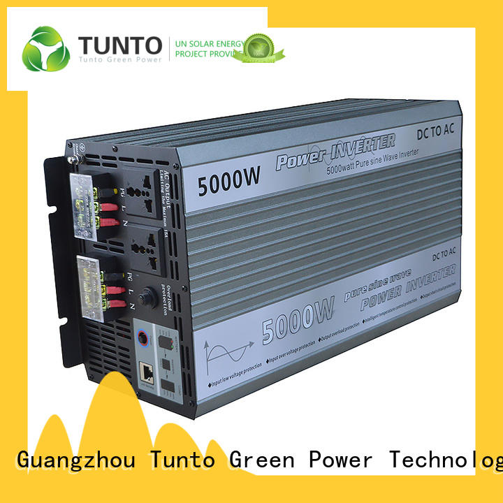 Tunto carborne solar inverter system supplier for lights