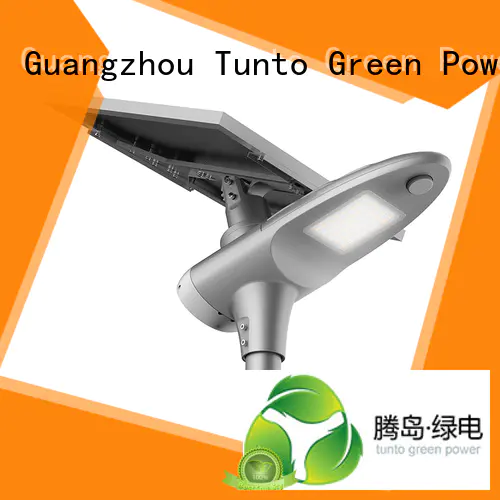 Tunto Brand battery bright saving custom integrated solar led street light