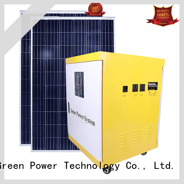 3000w solar power backup generator from China for street