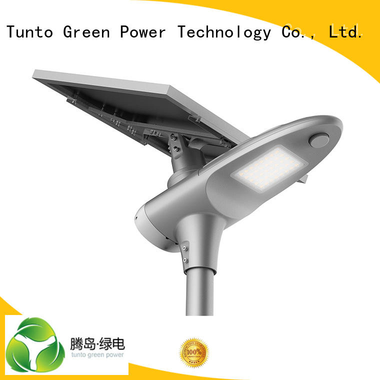 powered solar integrated solar led street light cool system Tunto Brand