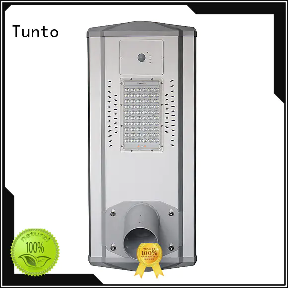Tunto Brand led lot parking custom integrated solar led street light