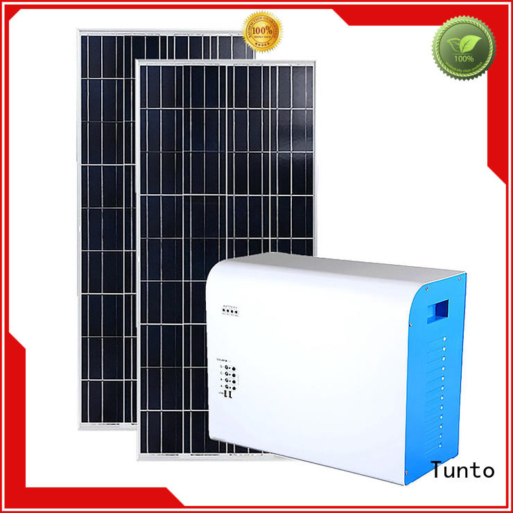 mini solar powered generators for sale from China for outdoor Tunto