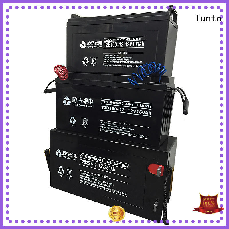Tunto Brand batteries solar off grid solar kits with batteries leadacidgel