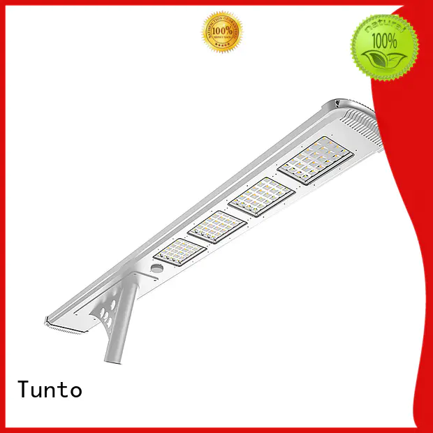 60w best solar street lights factory price for plaza Tunto