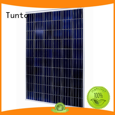 Tunto 150w monocrystalline solar panel personalized for solar plant