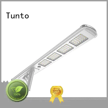 Tunto solar street lighting system supplier for outdoor