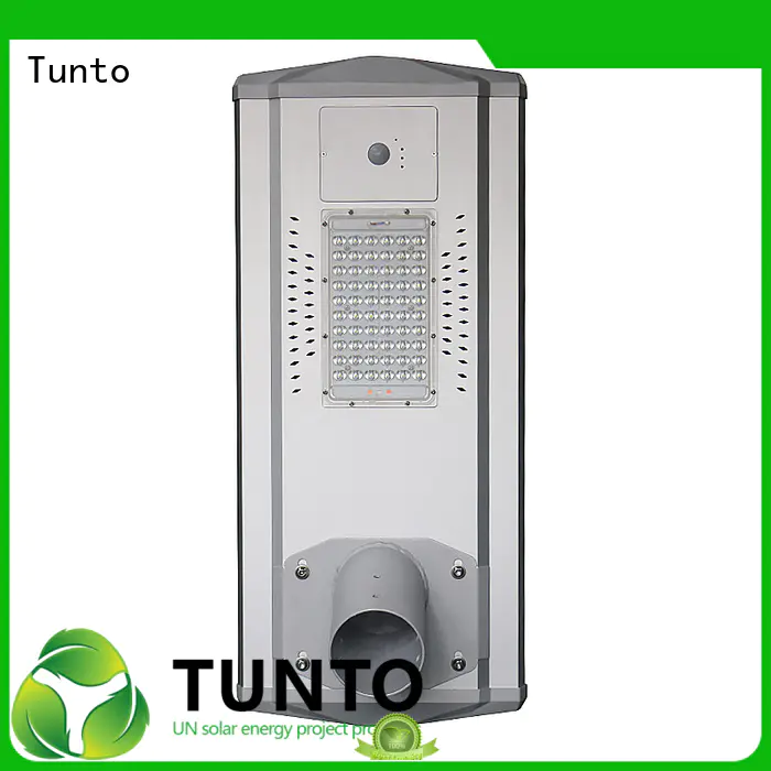 Tunto solar street light working wholesale for road