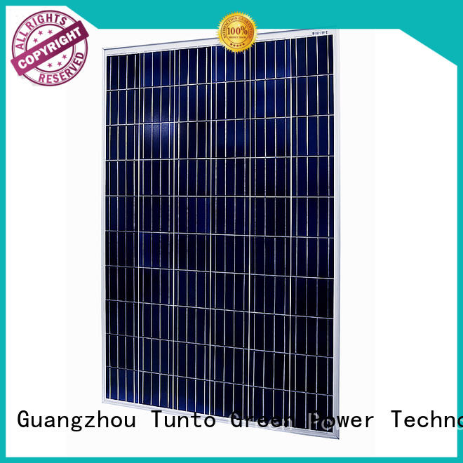 solar polycrystalline solar panel module crystalline Tunto company