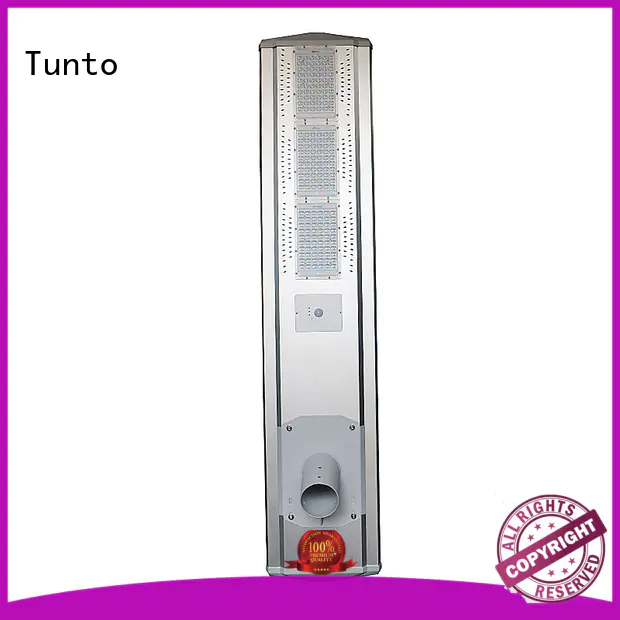 Tunto solar panel street lights personalized for outdoor
