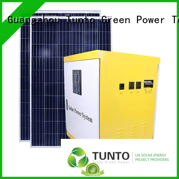 Tunto 500w monocrystalline solar panel series for outdoor