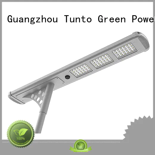 integrated street garden system Tunto Brand solar powered street lights supplier