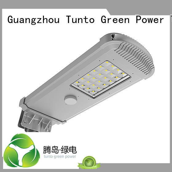 Tunto Brand street integrated solar led street light lighting supplier