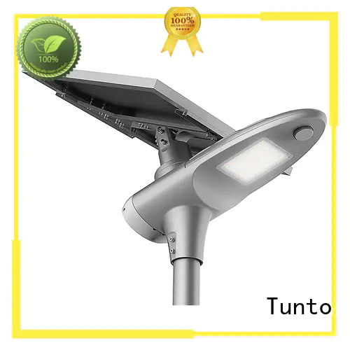 Tunto Brand quality lighting lamp solar powered street lights