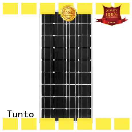 Tunto high quality monocrystalline solar panel wholesale for solar plant
