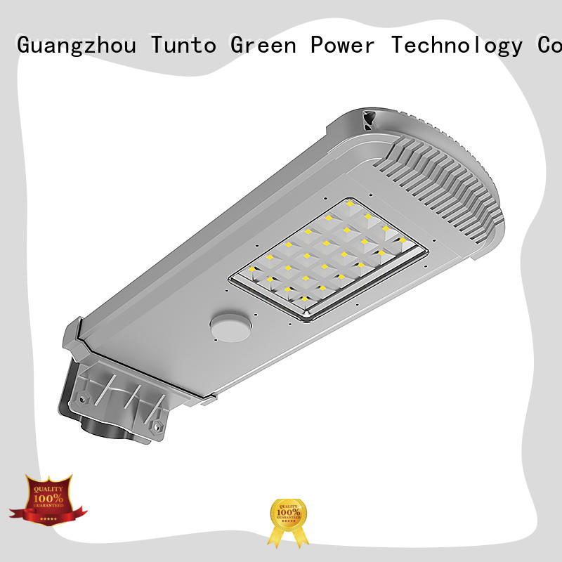 Tunto energy saving best solar powered outdoor lights powered for parking lot