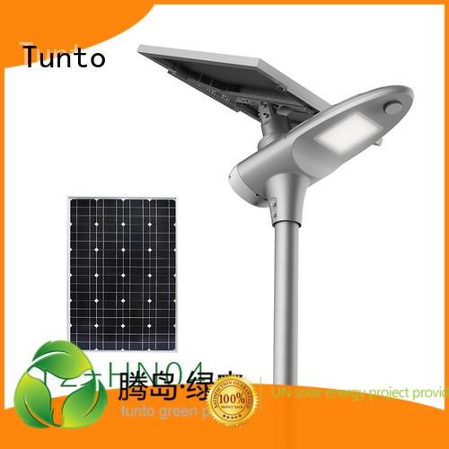 Tunto Brand grid solar led street light solar system system