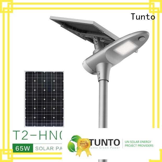 Tunto mini solar generator system manufacturer for street