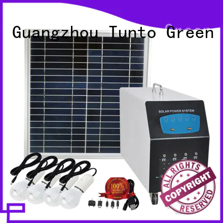 home potable led street light solar system Tunto Brand
