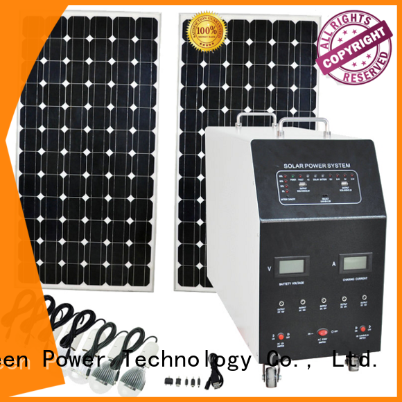 Tunto 6000w off grid solar kits from China for road