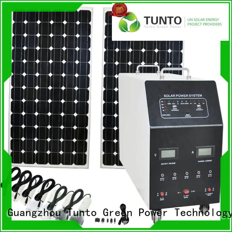 Tunto best solar generator manufacturer for plaza