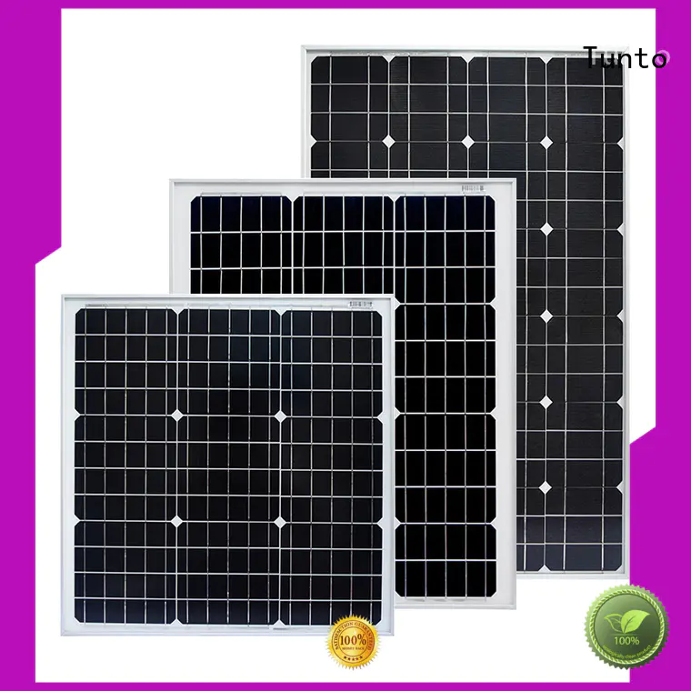 Tunto panel20w monocrystalline solar panel supplier for farm
