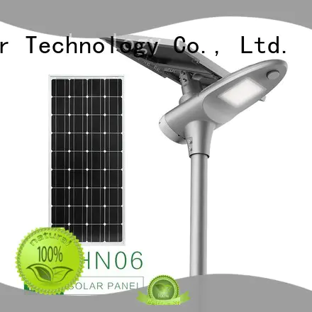 supper solar panel light pole motion sensor for parking lot Tunto