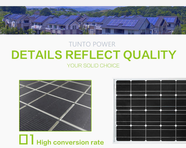 Tunto polycrystalline solar panel wholesale for household-3