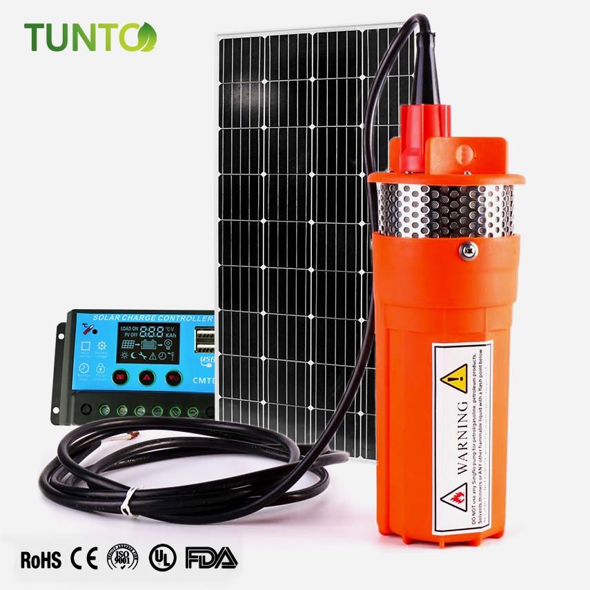 durable solar powered water pump from China for pondaeration