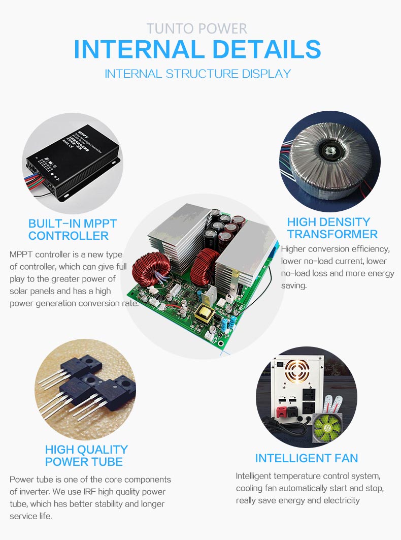 solar inverter hybrid hybrid solar inverter Tunto