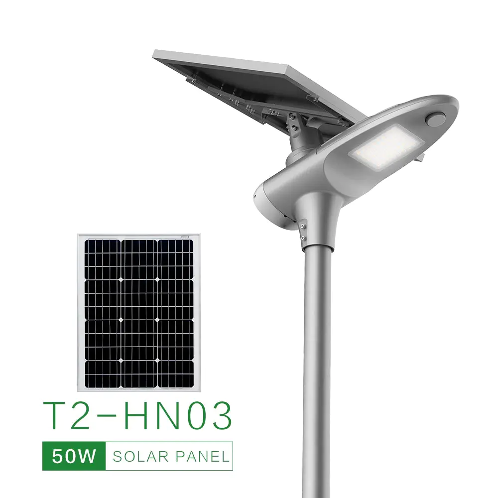 Energy Saving Cool Warm All In One Solar Street Light 30W T2-HN03