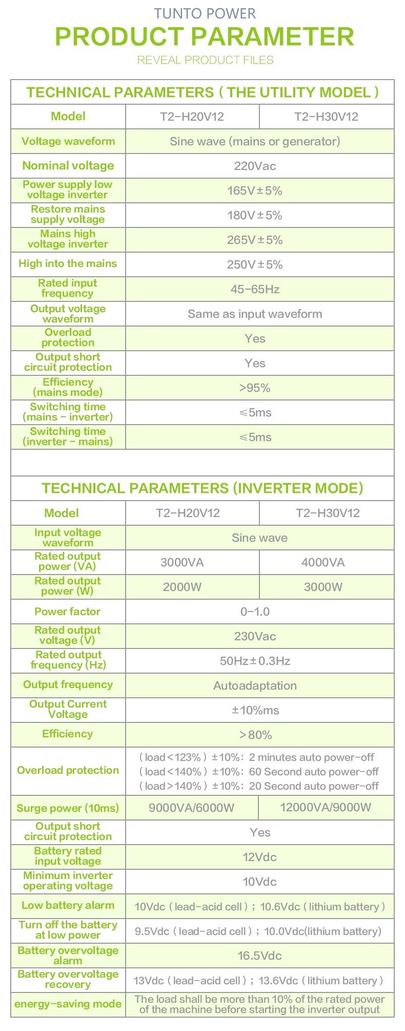 hybrid hybrid solar inverter inverter Tunto company