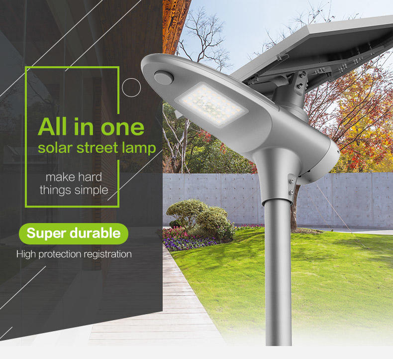 all in one solar led street light for road Tunto