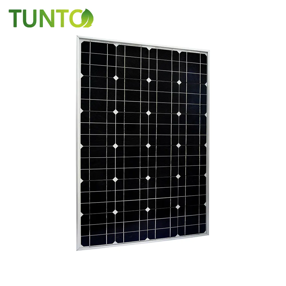 2019 new solar panel，60W momo solar panel