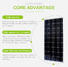80w 300 watt monocrystalline solar panel personalized for farm