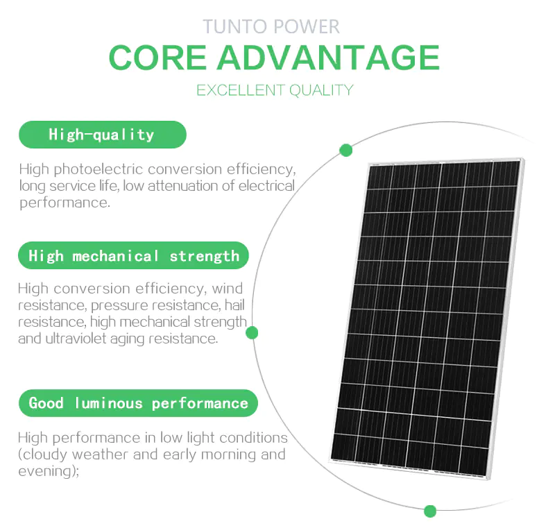360-400w ultra-efficient model Solar panel