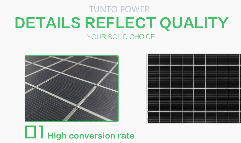 Tunto polycrystalline solar panel factory price for street lamp-4