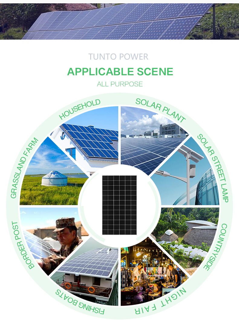 Tunto polycrystalline solar panel personalized for farm-8