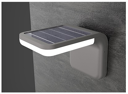 Solar wall light